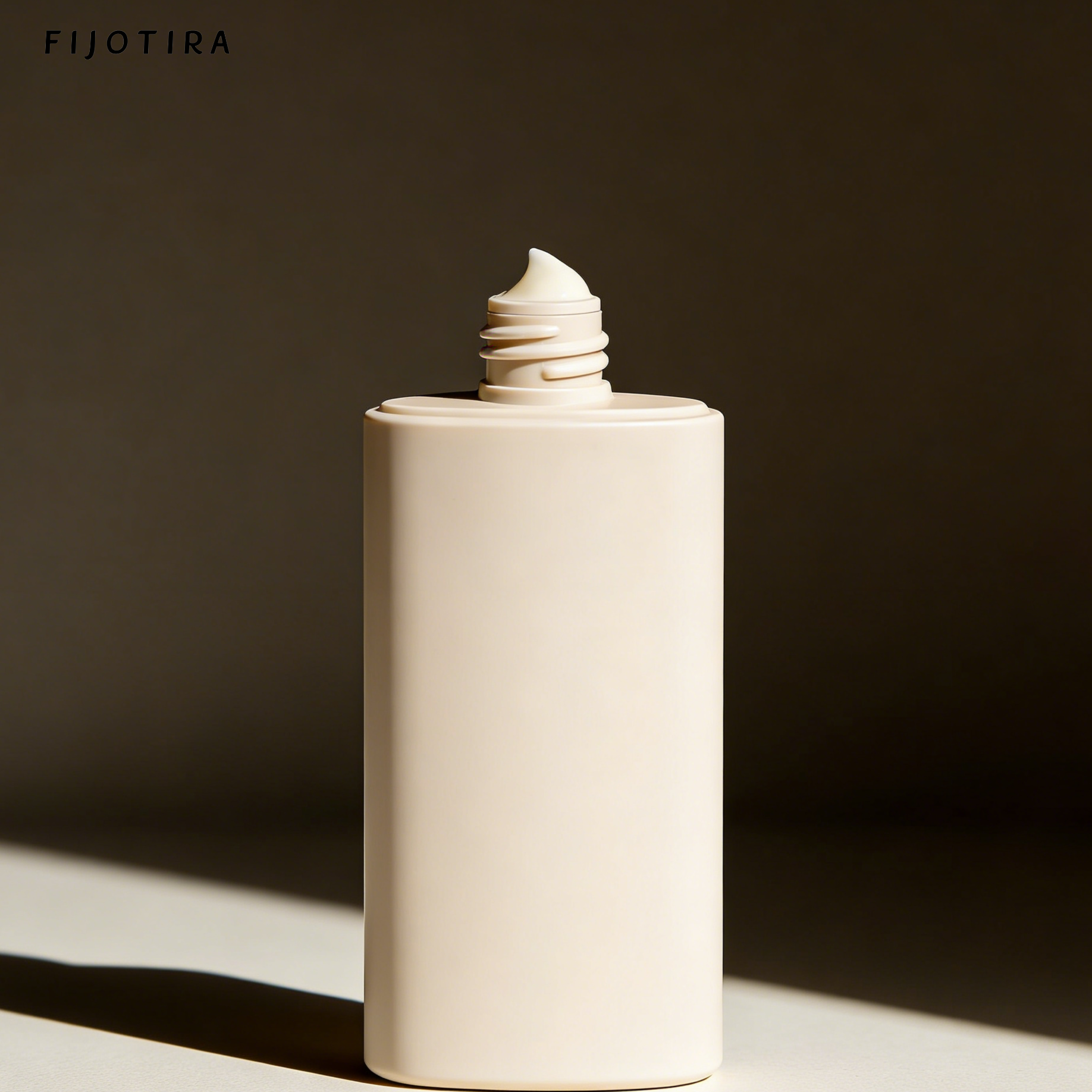 50ml 밀키 화이트 사각 용기 선크림 로션 (2병)