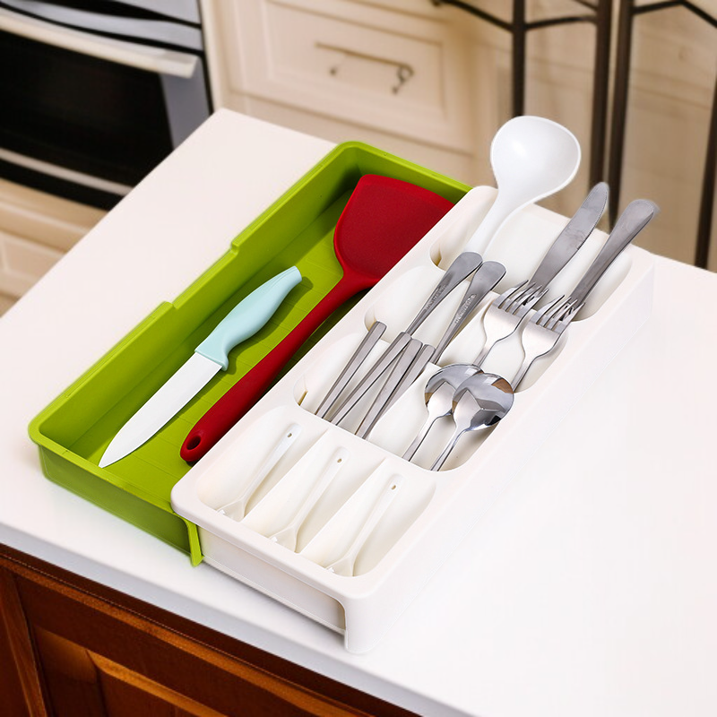 가정용 식기 세트 칼, 포크, 숟가락, 쟁반