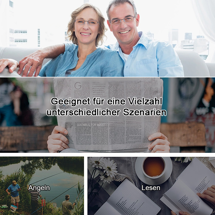 Hochauflösende Lesebrille