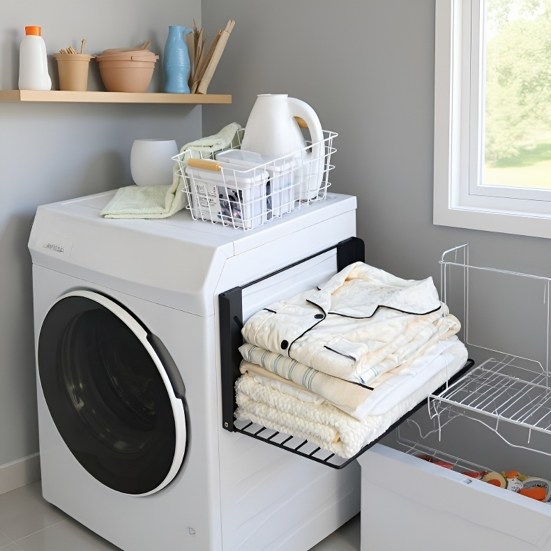 dirty clothes storage basket