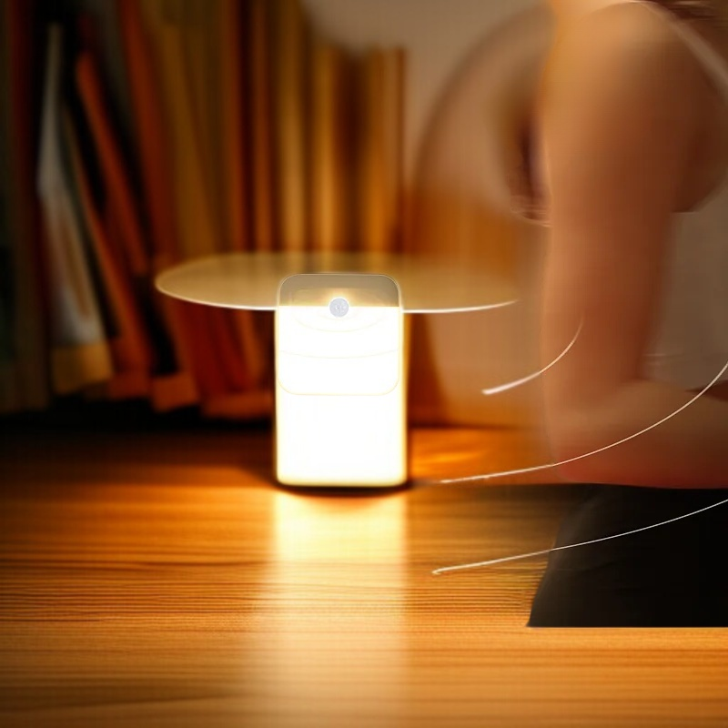 스마트 인체감응 무드등 무선 에너지절약 조명 무드등 스퀘어 침실 무드등