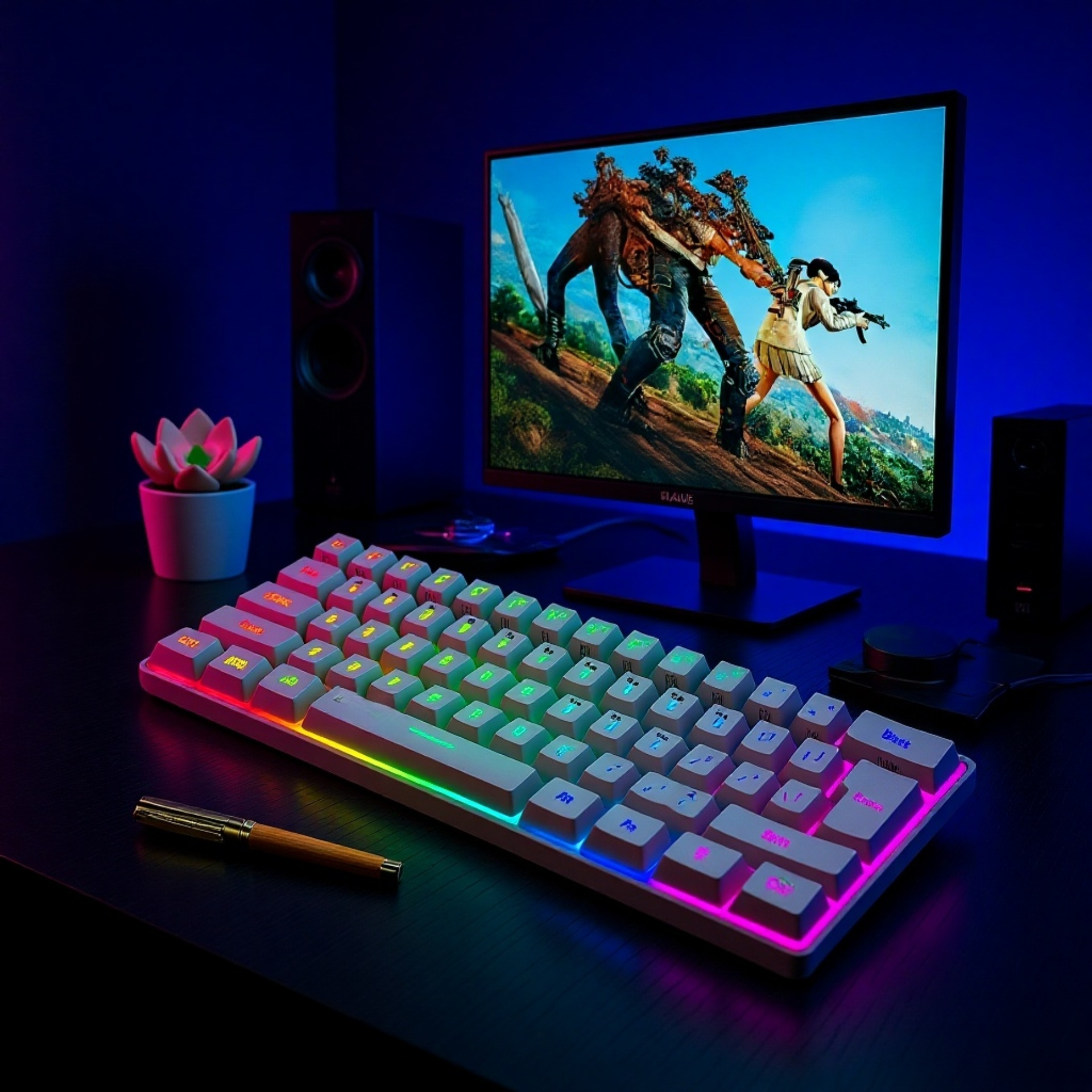 ビジネスシーンで活躍する有線キーボード