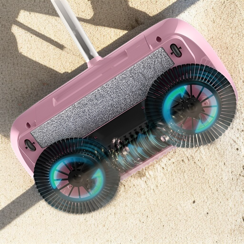 Push Sweeper Sweeper Household Soft Roller Brush Wet Dry Household