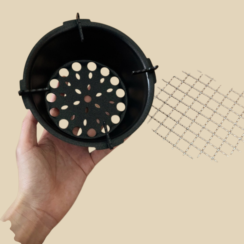 Mini parrilla de carbón portátil para exteriores