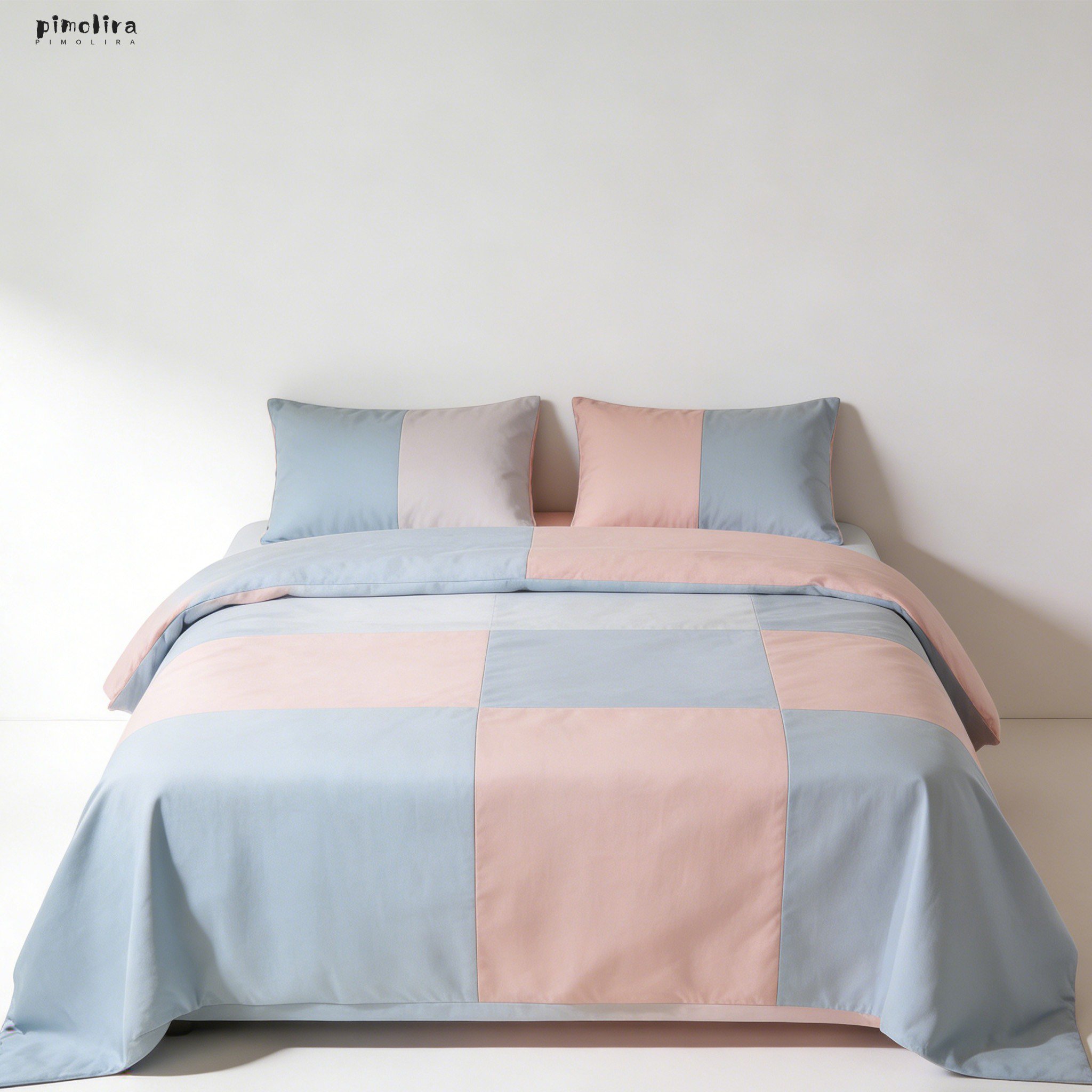 ชุดผ้าปูที่นอนสี่ชิ้น ผ้าฝ้ายแท้ ระบายอากาศสบาย