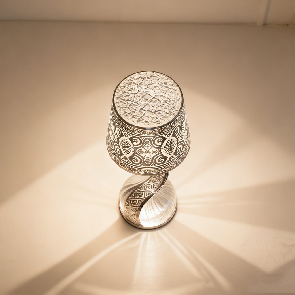 감성 인테리어를 위한 레트로 조명 디테일