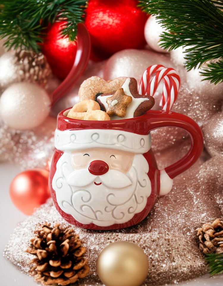 세라믹 소재의 고급 머그컵