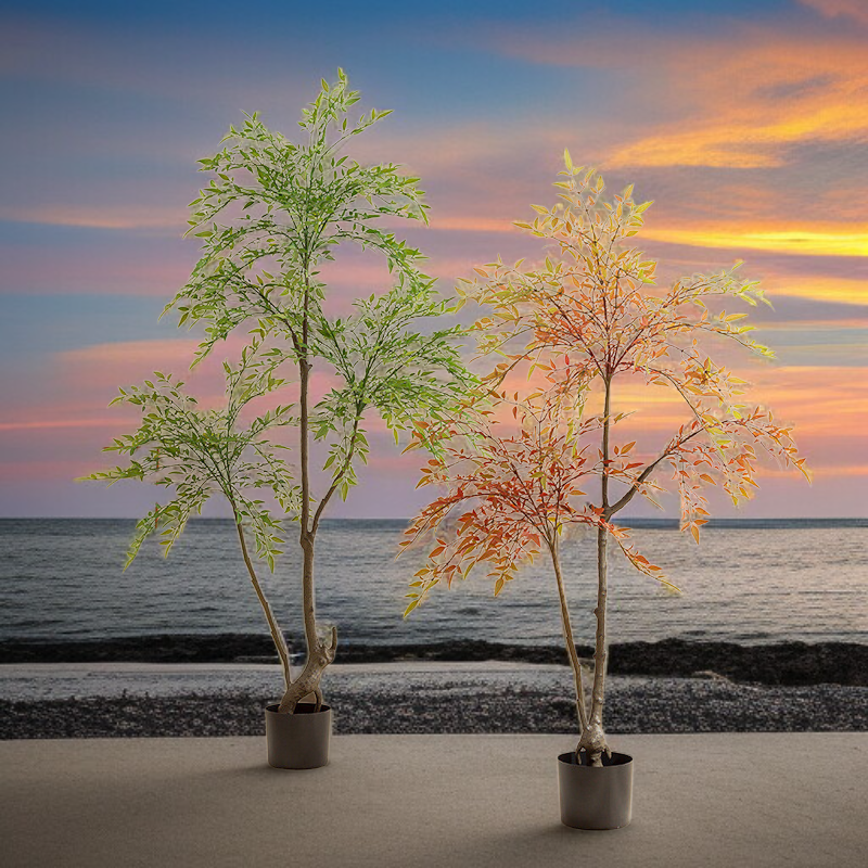 室内大型フロアデコレーション フェイクモンステラ鉢植え