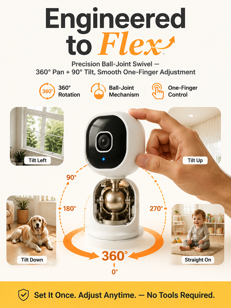 [Smart Intercom] Wireless infrared security camera