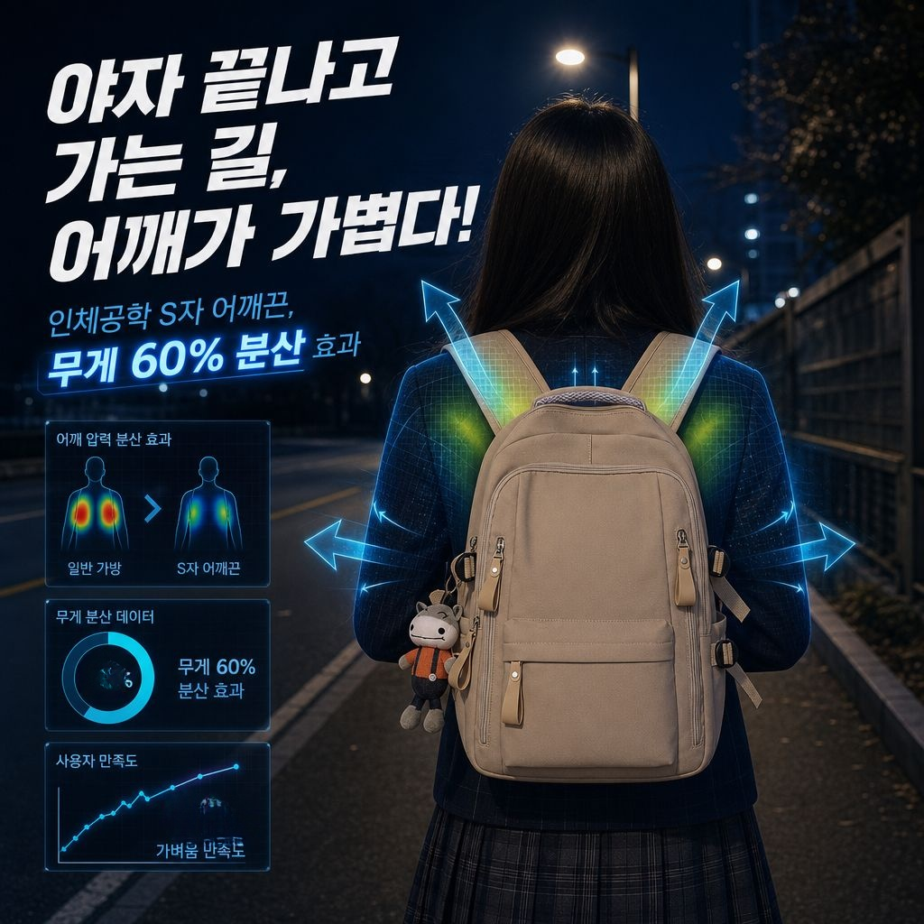 다층 척추 보호 대용량 백팩 2026 신상 학생 여행 가방