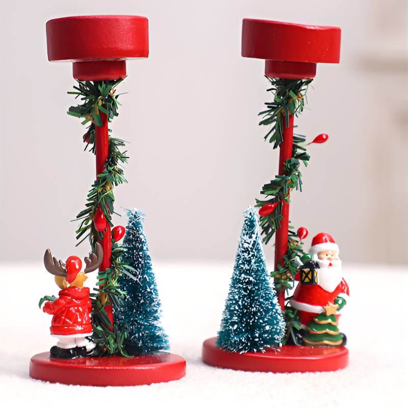 Candlestick ornaments