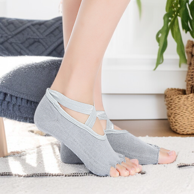 クロコダイルスポーツクロスダンスソックス