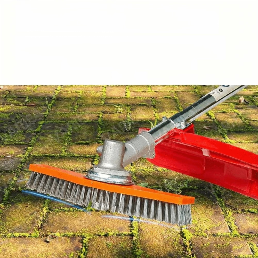 長さ調節可能な芝刈り機用ヘッドクリーニングブラシ ポリエステル 芝生専用