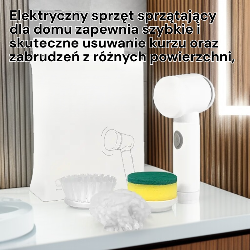 Elektryczny sprzęt sprzątający dla domu