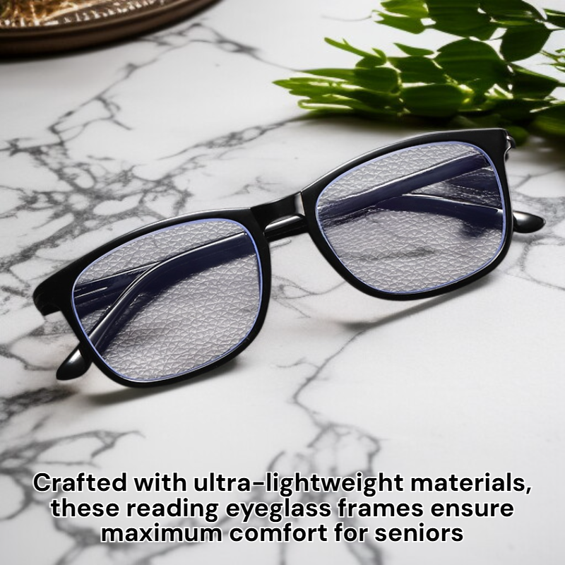 Unisex Ultra-light Reading Eyeglass Frames for Seniors