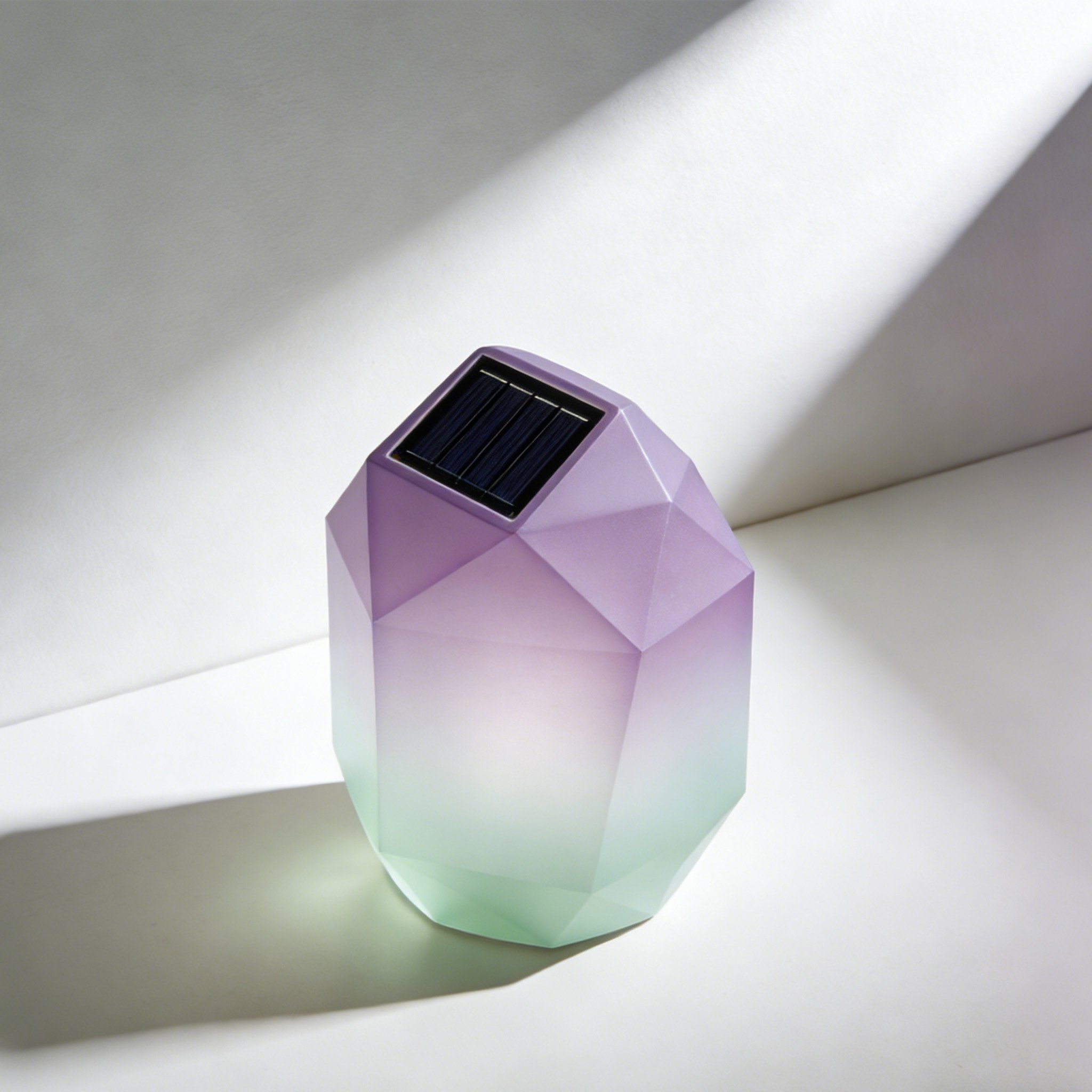 Lámpara de pared solar con sensor