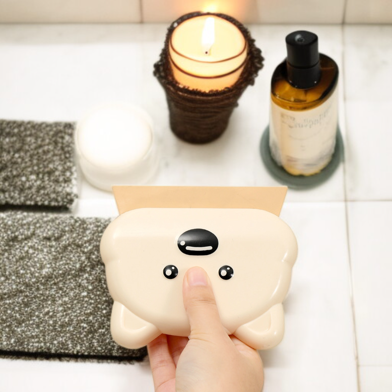 versatile pet cleaning wiper in bathroom setting