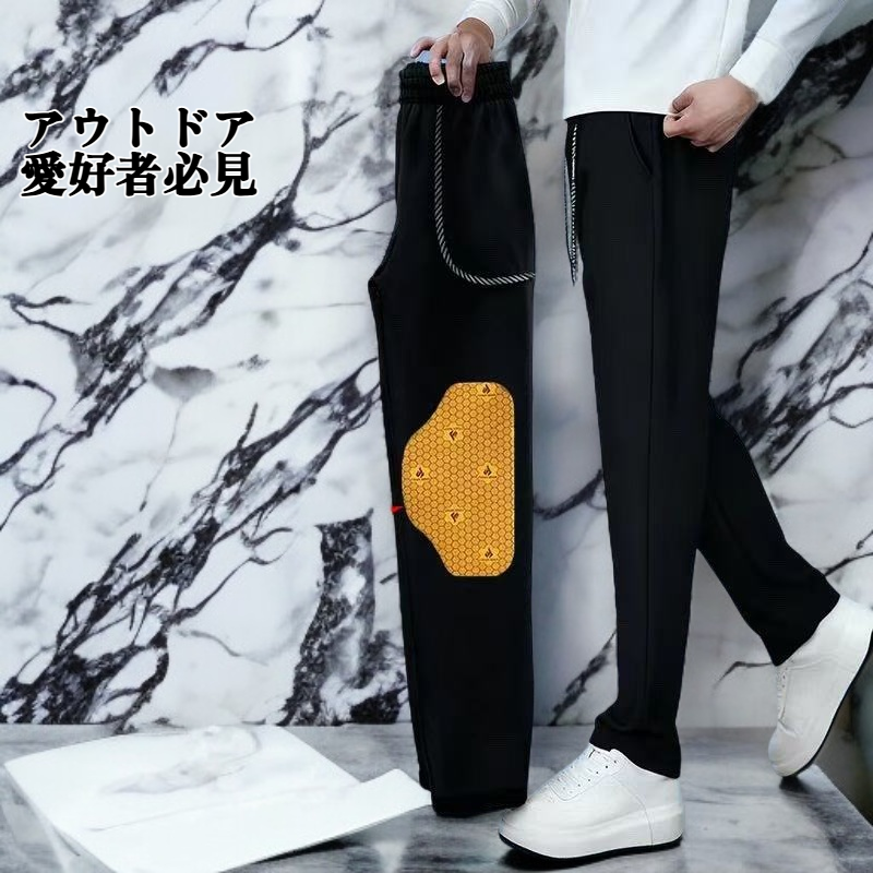 アウトドア用メンズ・レディースのフリース裏地、厚手、防風、防水カジュアルパンツ
