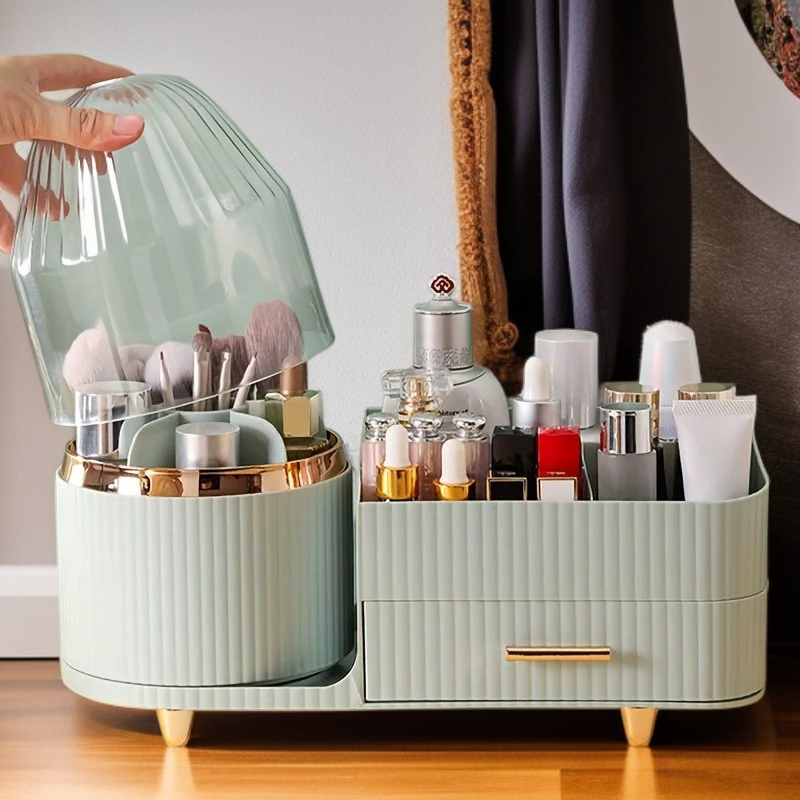 화장품 스킨케어 수납 선반 향수 로션 정리함 침실 욕실용