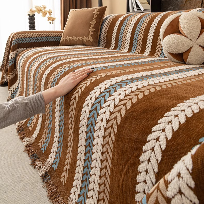 ผ้าคลุมโซฟาสไตล์เรโทร