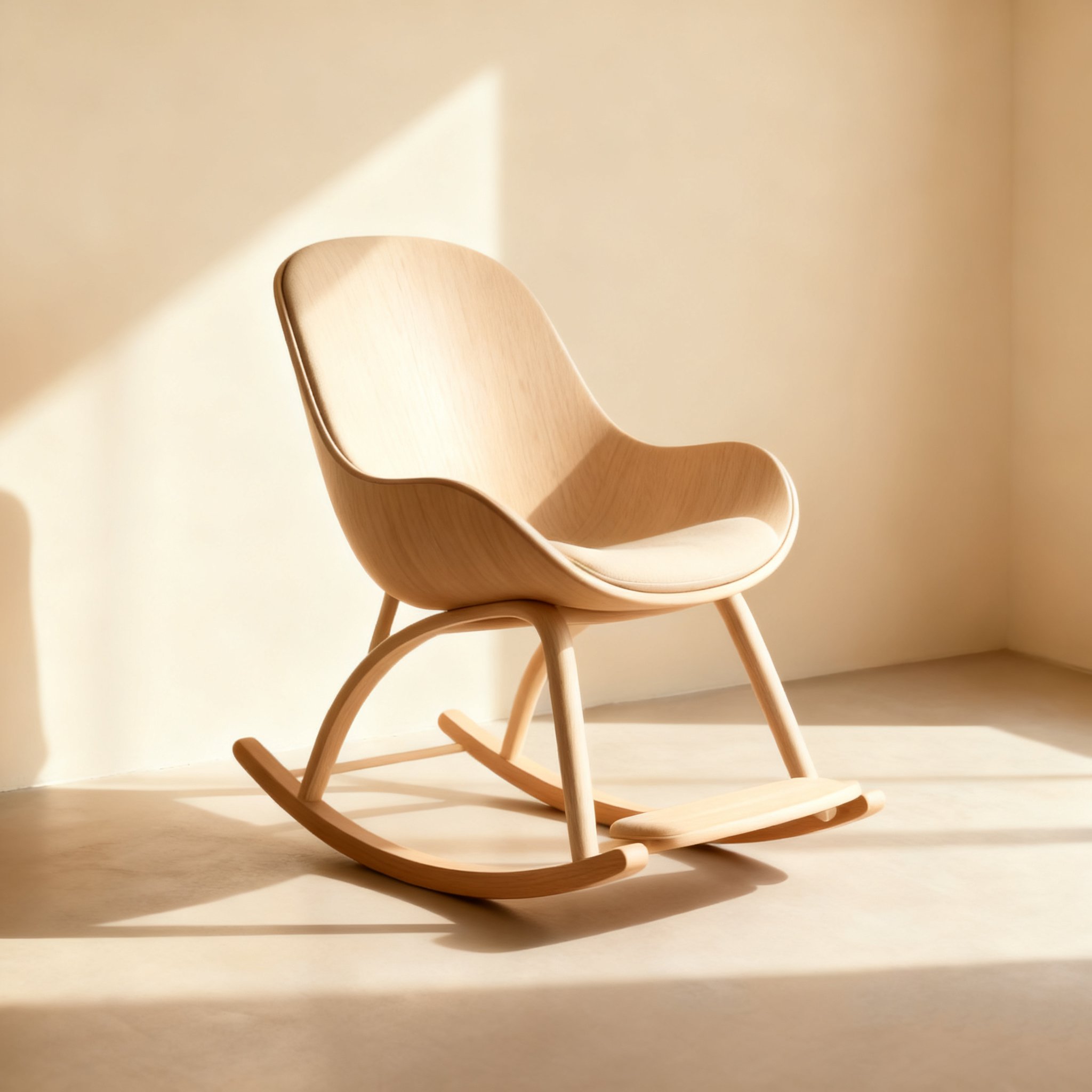 모던 디자인의 휴식용 안락 흔들의자