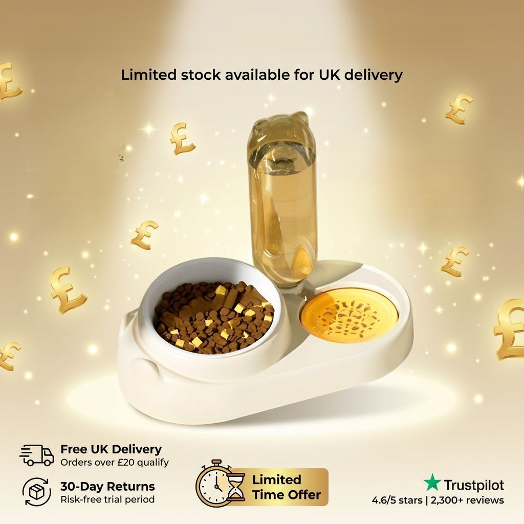 Slow Feeder Dog Bowl, Prevents Fast Eating for Healthy Feeding