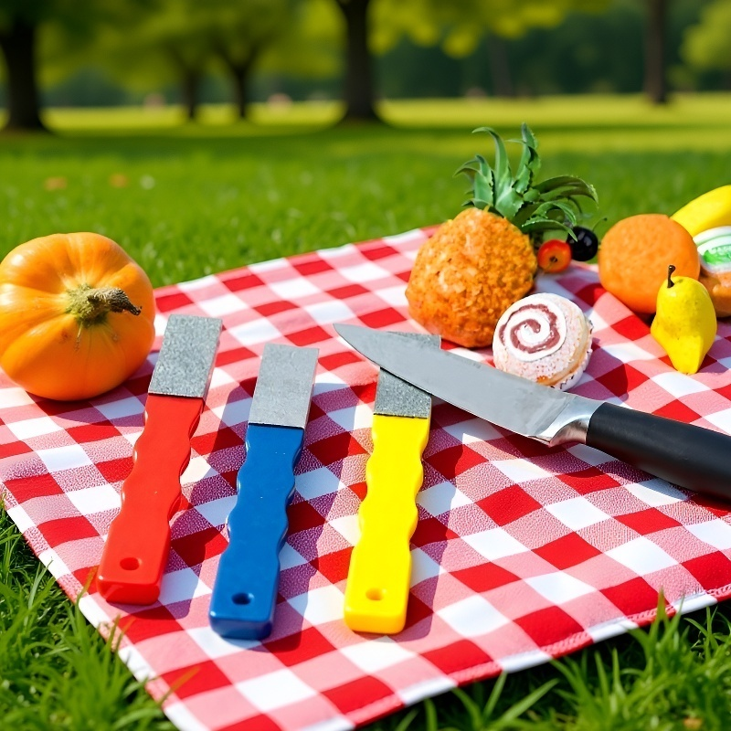 Kitchen diamond knife sharpener