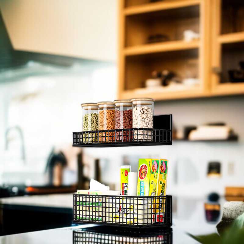 자석 세탁기 수납 선반 펀치 프리 사이드 선반 자석 세탁기 수납 케이스