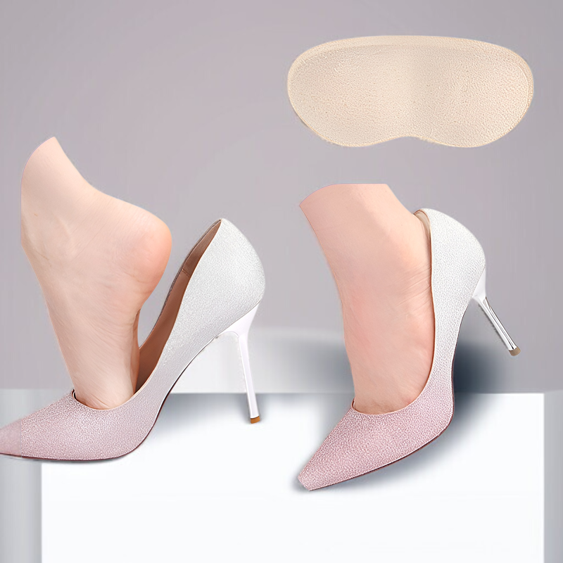 足の摩耗を防ぐスポンジヒールステッカー、かかとが落ちないように厚くしたヒールステッカー、滑り止めスポーツシューズステッカーハーフサイズパッド