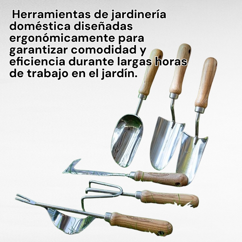 Kit de herramientas de jardinería para el hogar