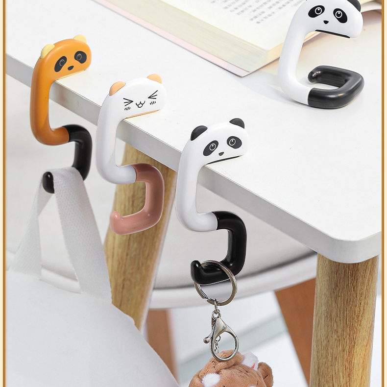 Desk Side Bag Hook for Backpacks