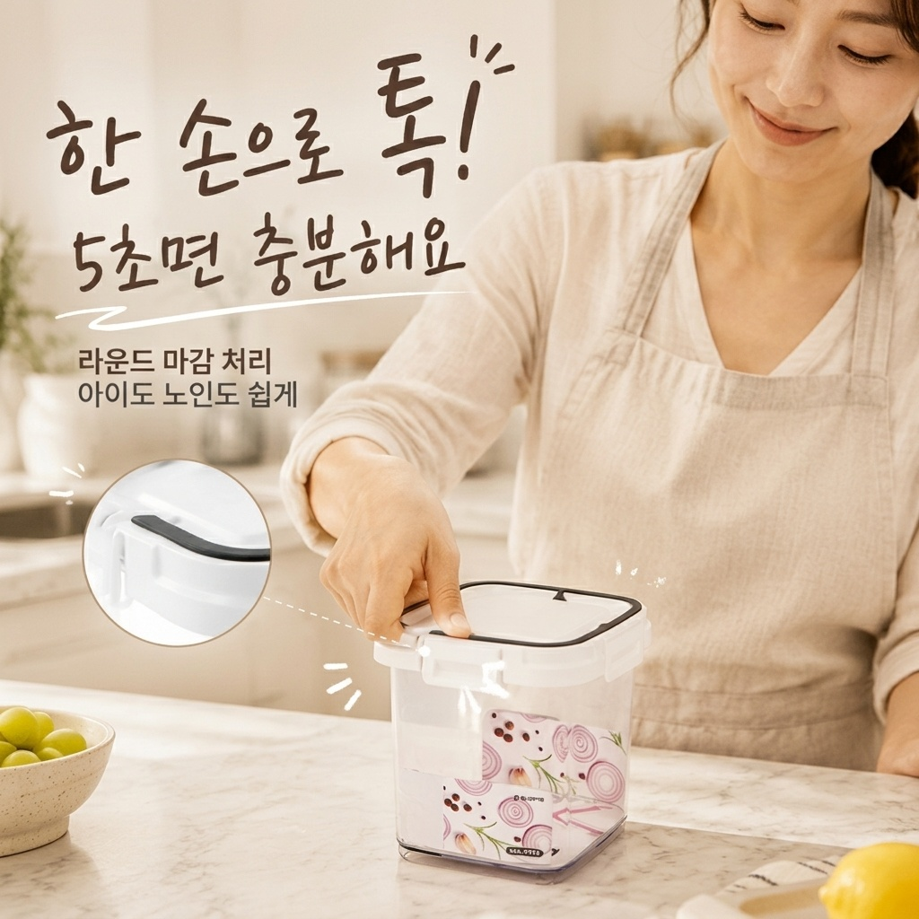 방습 밀폐 곡물 보관용기 가정용 냉장고 저장함