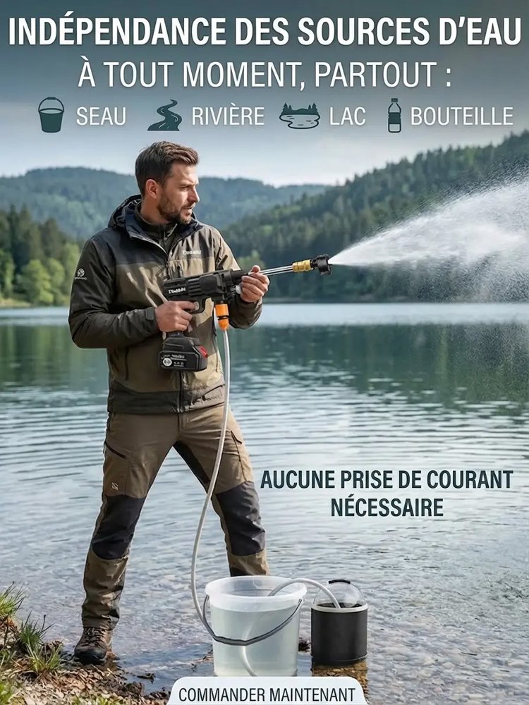 【Lave-auto de poche】Nettoyeur haute pression