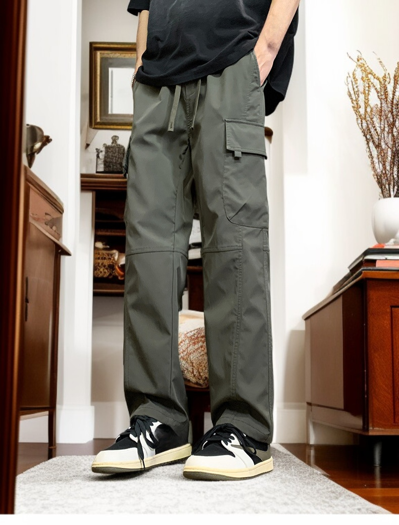 快適な着用感の作業用アウトドアパンツ