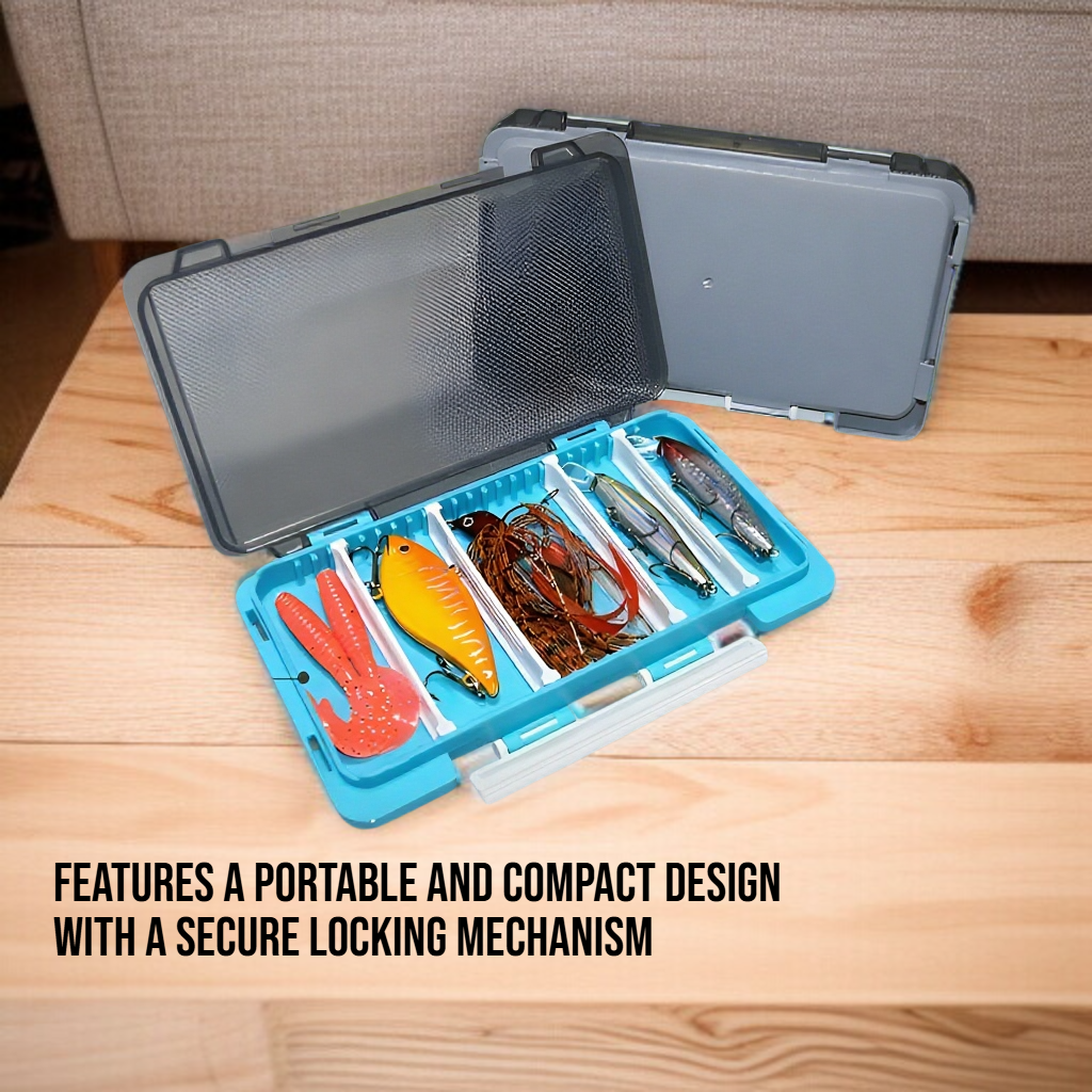 Portable tool organizer box for hardware accessories