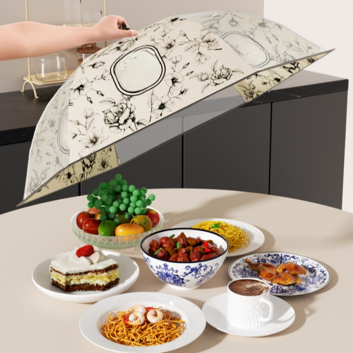 접이식 빈티지 아메리칸 스타일 가정용 식탁 음식 커버