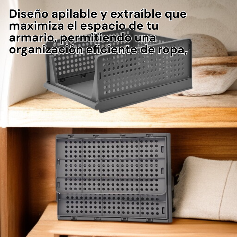 Estante organizador de cajones para armario