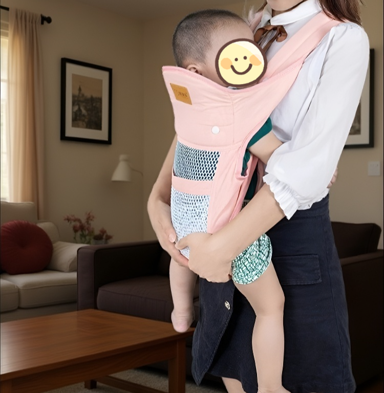通気性抜群のベビーキャリア素材詳細