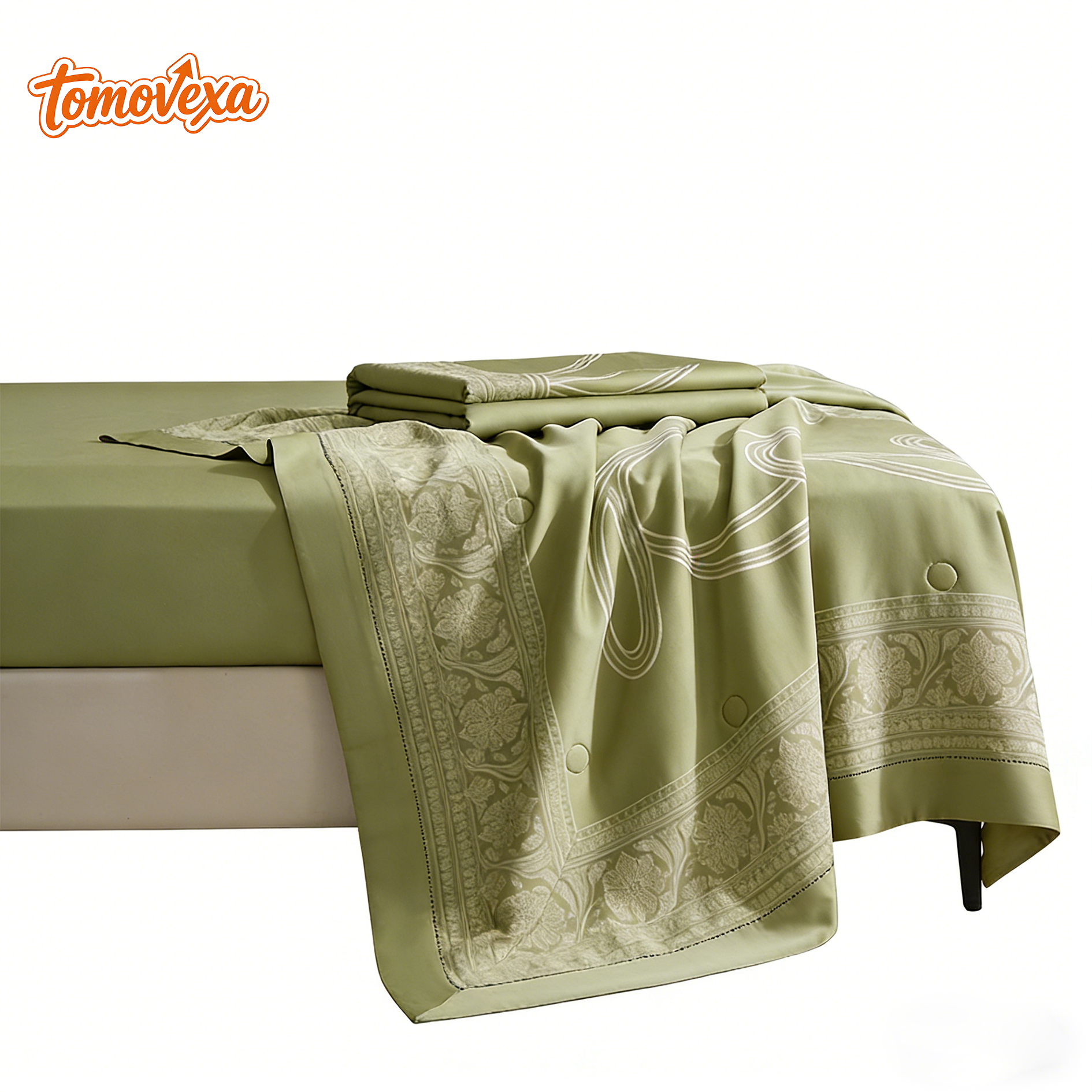 ผ้าปูที่นอนทำจากผ้าฝ้ายแท้เนื้อนุ่ม