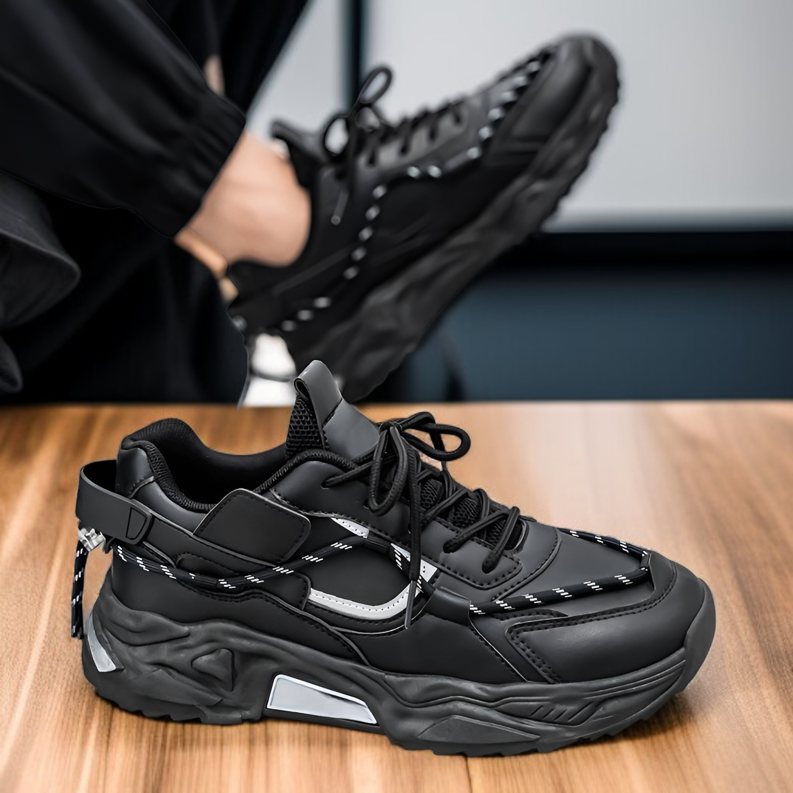 男士厚底增高運動鞋