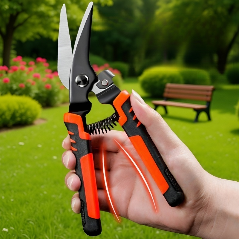 กรรไกรตัดหนังเหล็กกล้าคาร์บอนสูงเกรดอุตสาหกรรม