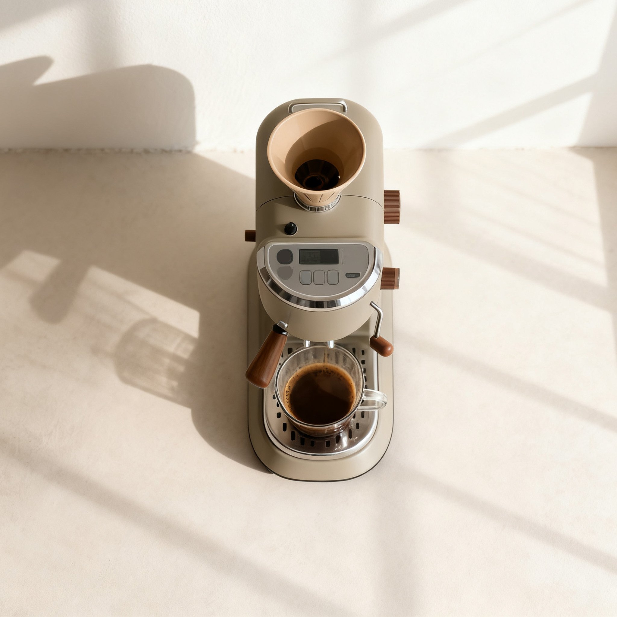 ヴィンテージ調エスプレッソメーカー