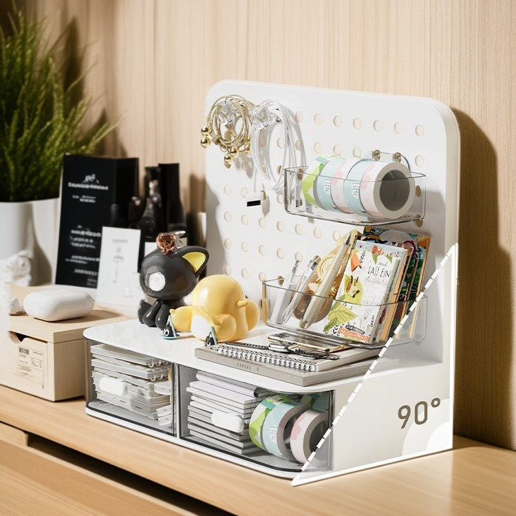 化妝品桌面收納盒展示