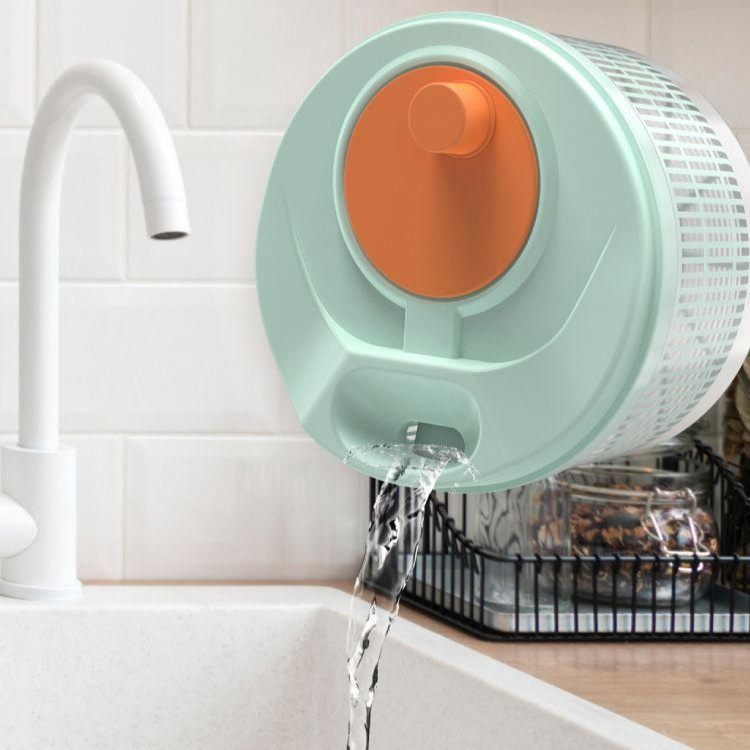 Práctica centrifugadora de ensalada de cocina japonesa 