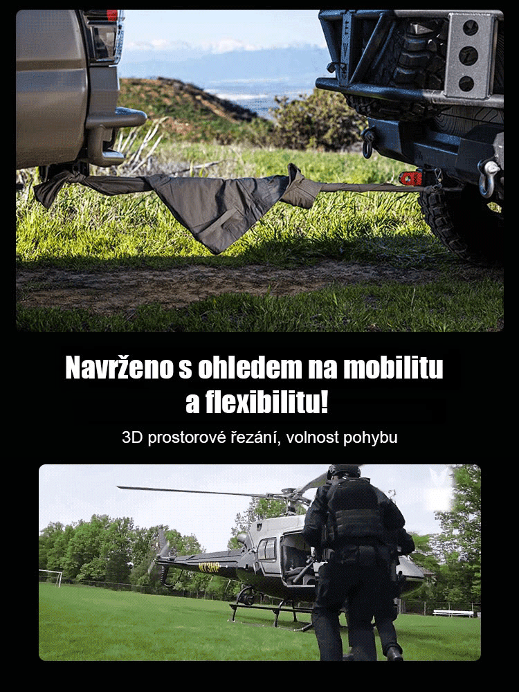 Pánské elastické voděodolné taktické kalhoty