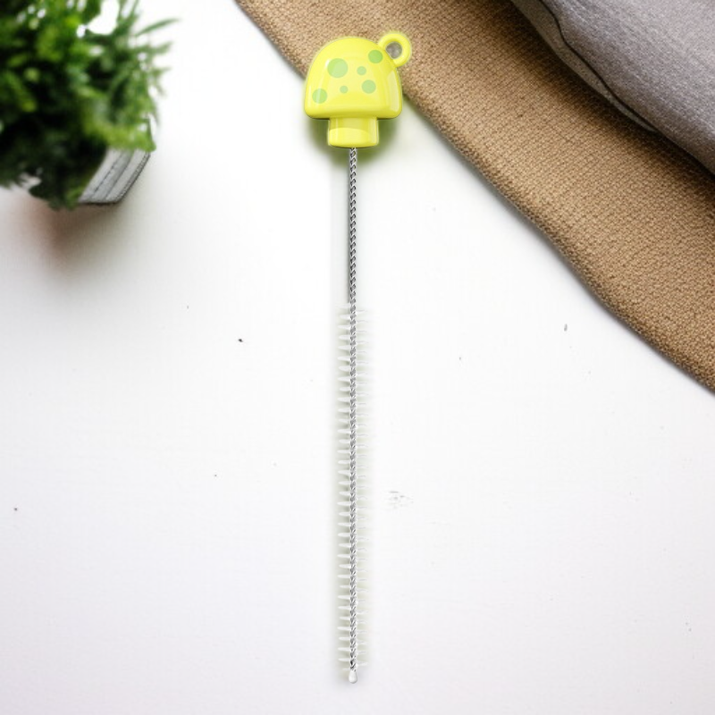 全方位クリーニング兼用ストローブラシ