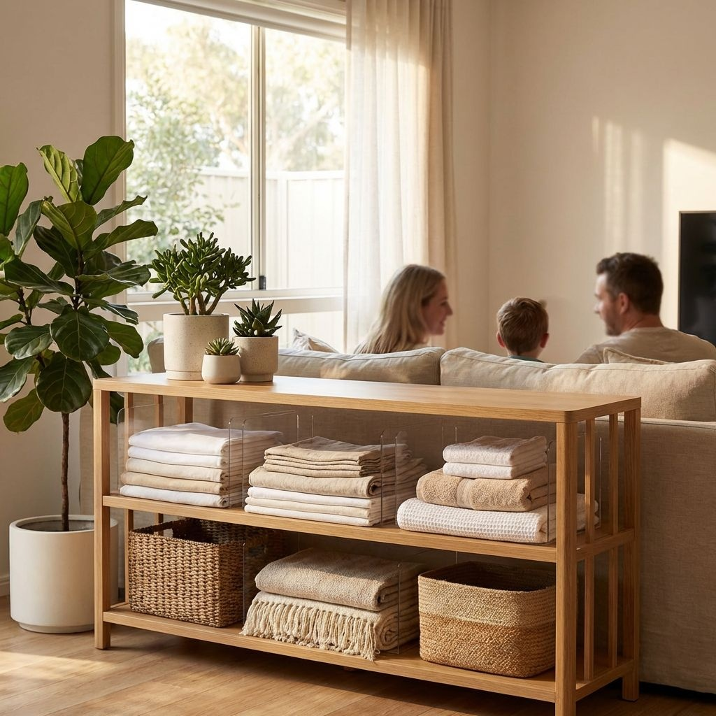 Aufbewahrungsfächer für Haushaltstaschen