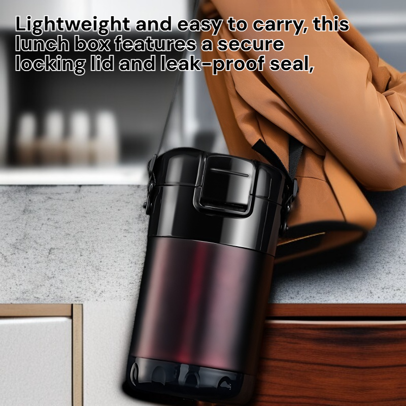 Stainless Steel Multi-layer Insulated Lunch Box