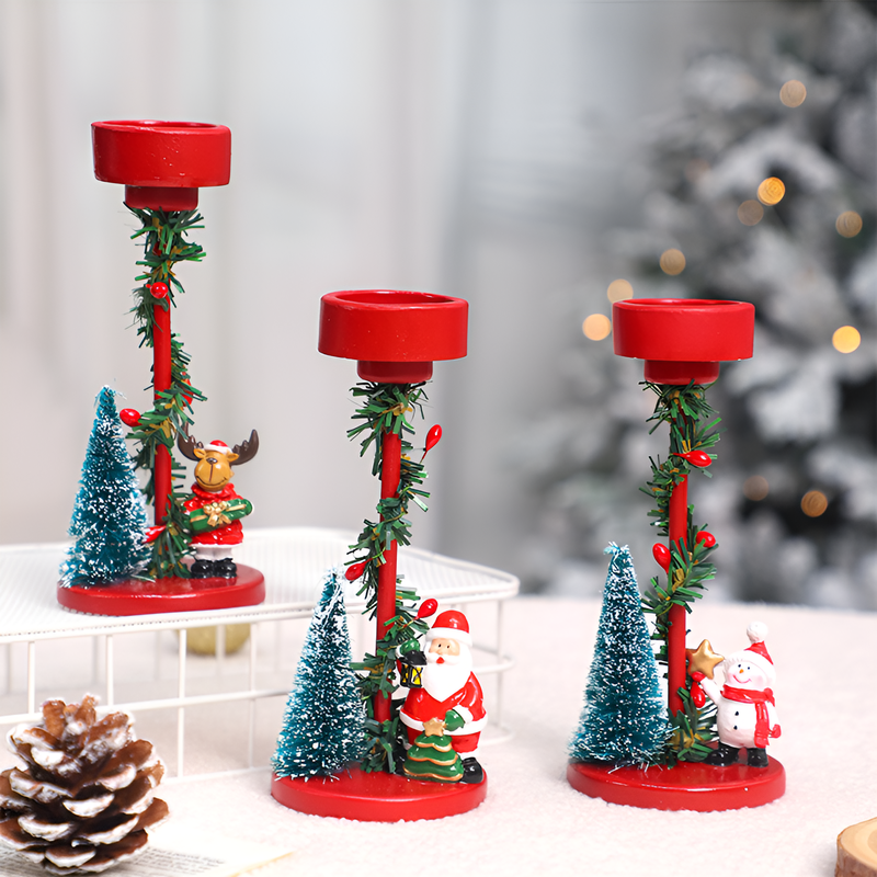 Candlestick ornaments