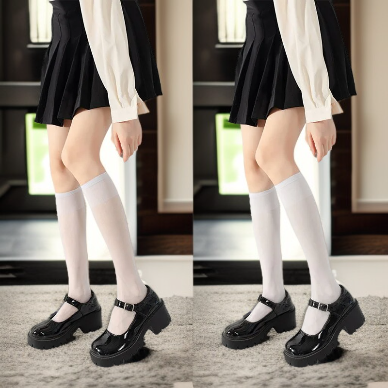 おしゃれな無地ソックス